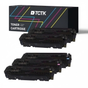 Kompatibler Ersatz für Multipack (5) Toner Mehrere Farben Kompatibel mit HP Color Laserjet Canon LBP - Ersetzt 410A (CF411A) / CRG-046 (1249C002)